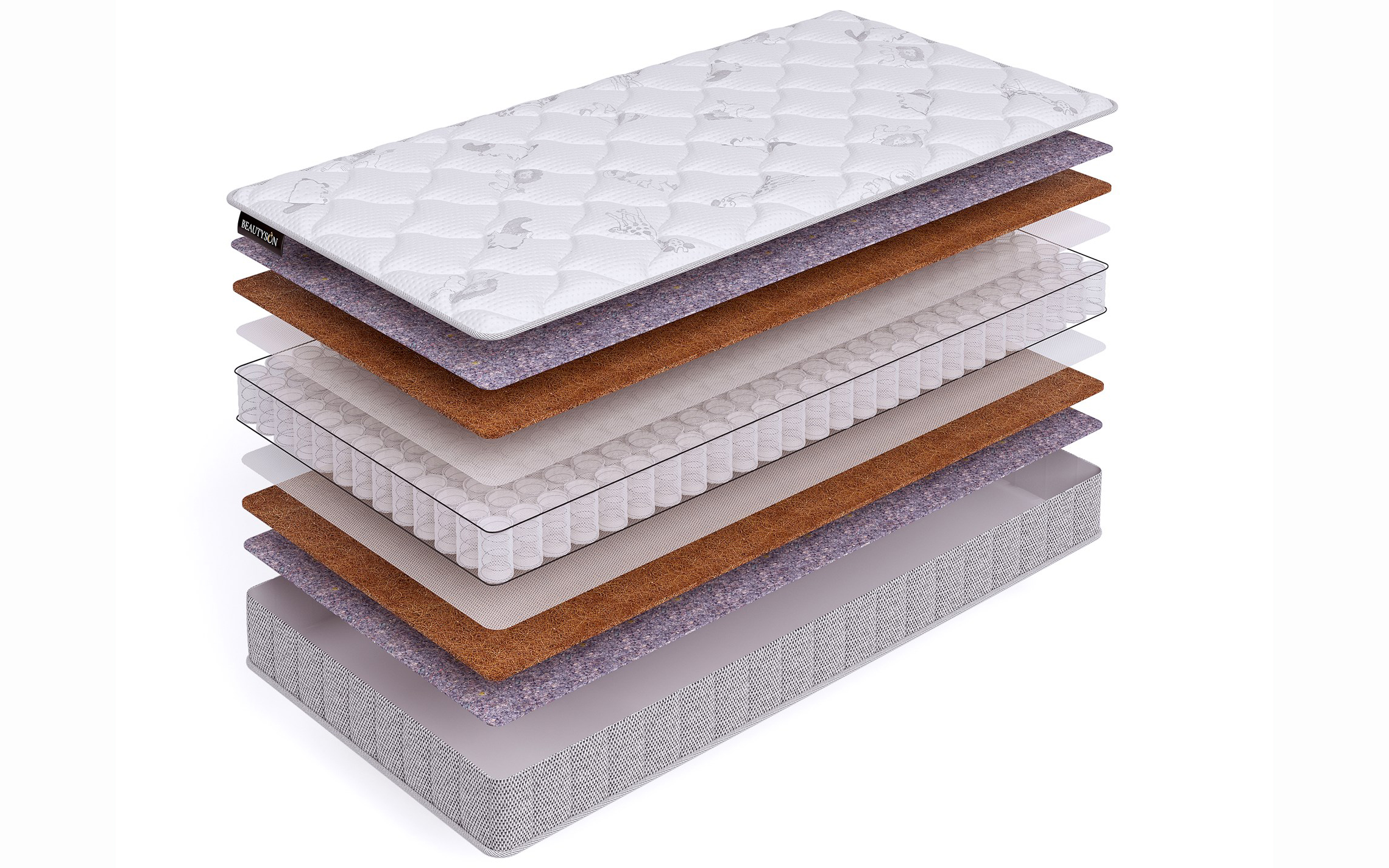 детский матрас Beautyson Baby Pocket Plus S600 1 Beautyson Baby Pocket Plus S600